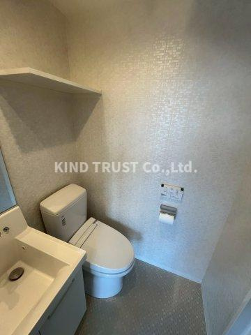 パークフロント北梅田のトイレ|シンプルで使いやすいトイレです