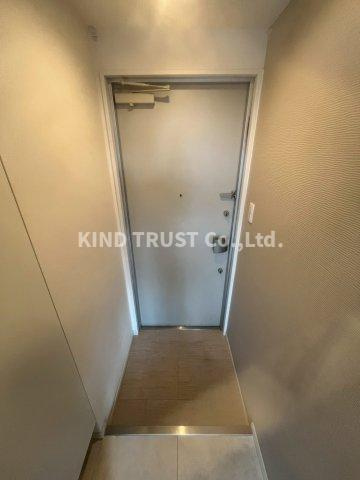 パークフロント北梅田の玄関|明るい玄関です