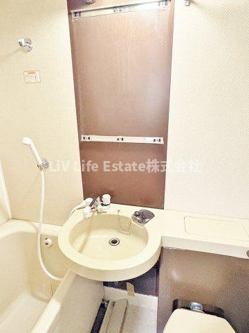 小平市美園町２丁目の賃貸マンションの洗面所