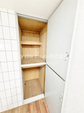 小平市美園町２丁目の賃貸マンションの収納