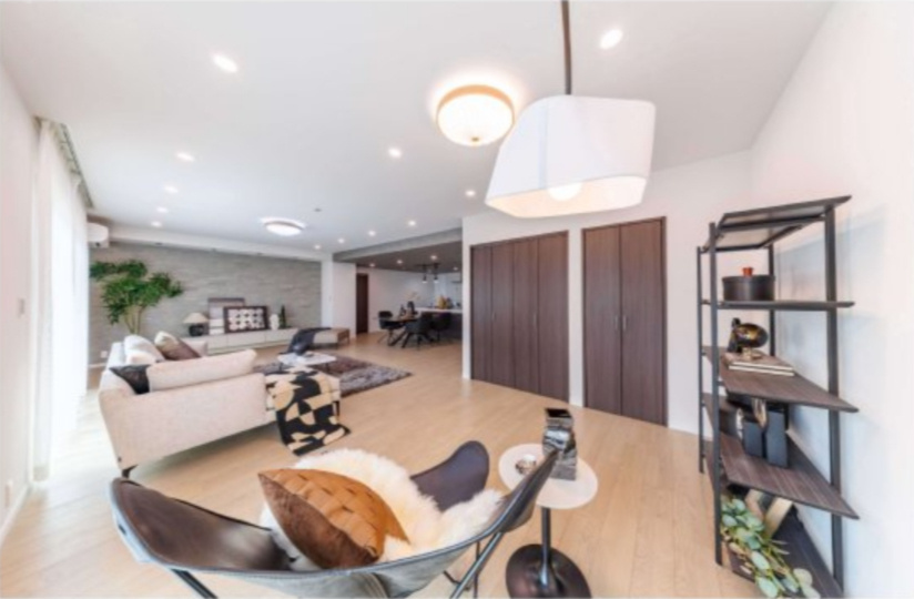 横浜市港北区日吉本町5丁目の居間・リビング