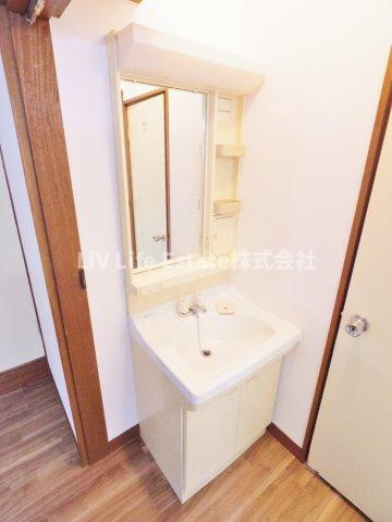 メゾンソレイユの洗面所