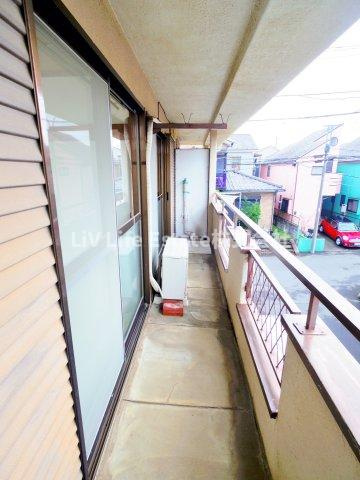 メゾンソレイユのバルコニー