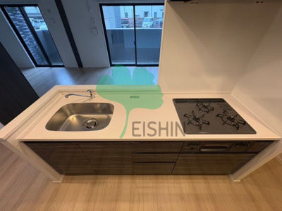 【キッチン】 | S-RESIDENCE半道橋achieve | シンプルな清潔感のあるキッチンです！