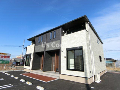 【外観】 | エアリーＢ | ２０２４年築のアパートです。