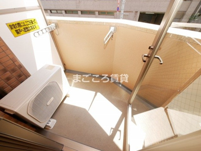 【バルコニー】 | プレサンス心斎橋リベルタ