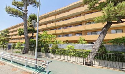 【外観】 | ルネ芦屋 | 緑豊かな住宅地。生活施設が近隣にあり大変便利な立地