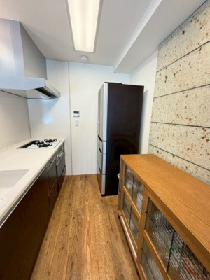 【キッチン】 | ルネ芦屋 | 広めの調理スペースは、女性に嬉しいポイントです