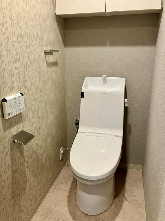 アーデル原木中山のトイレ