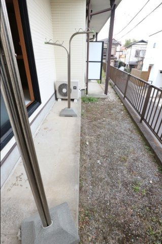 雅弐番館のバルコニー|テラス