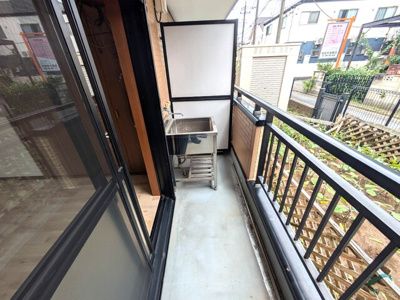 ★手早く洗濯物が干せるバルコニー★