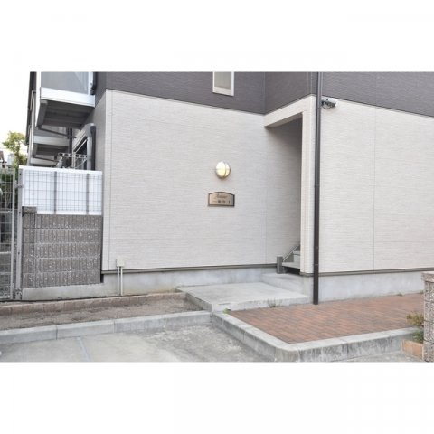 アムール一乗寺のエントランス