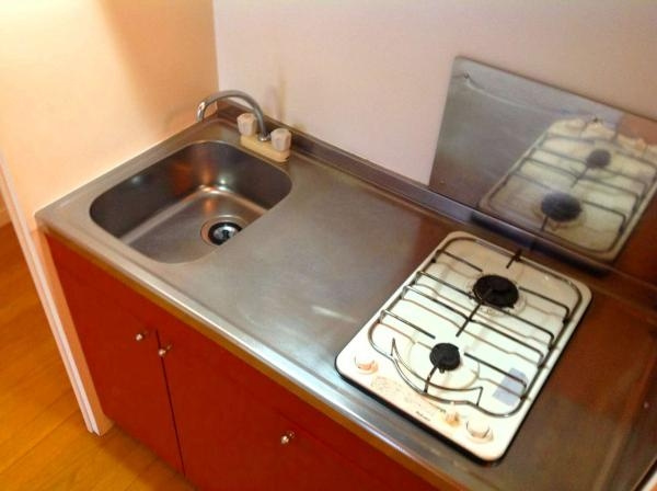 レオパレスグリーンアンのキッチン