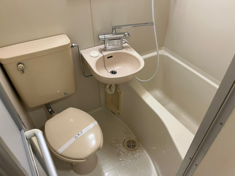 入間郡三芳町大字藤久保のアパートの浴室|別部屋参考写真