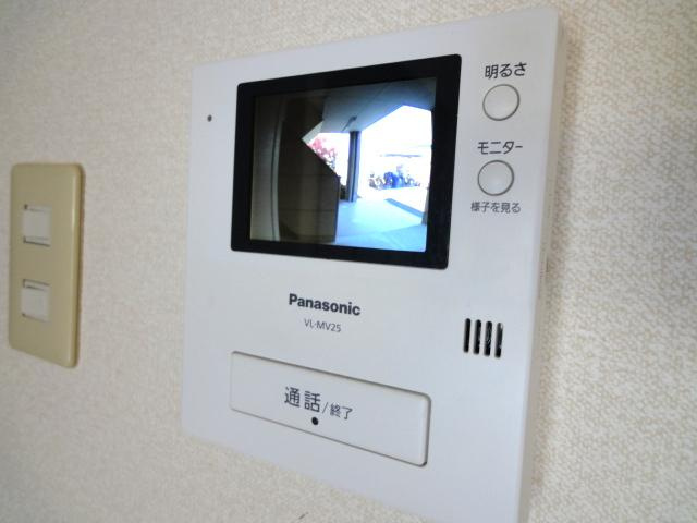 グリックユキモトの内装|カメラ付インターホン