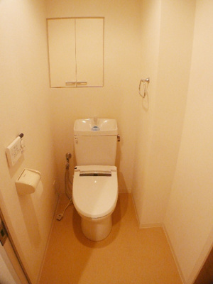 温水洗浄暖房便座付きです。