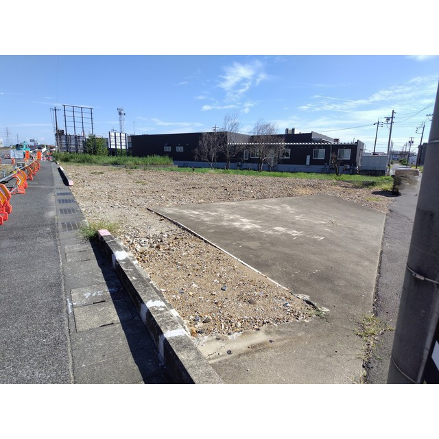 岐阜市六条大溝２丁目の事業用地の外観