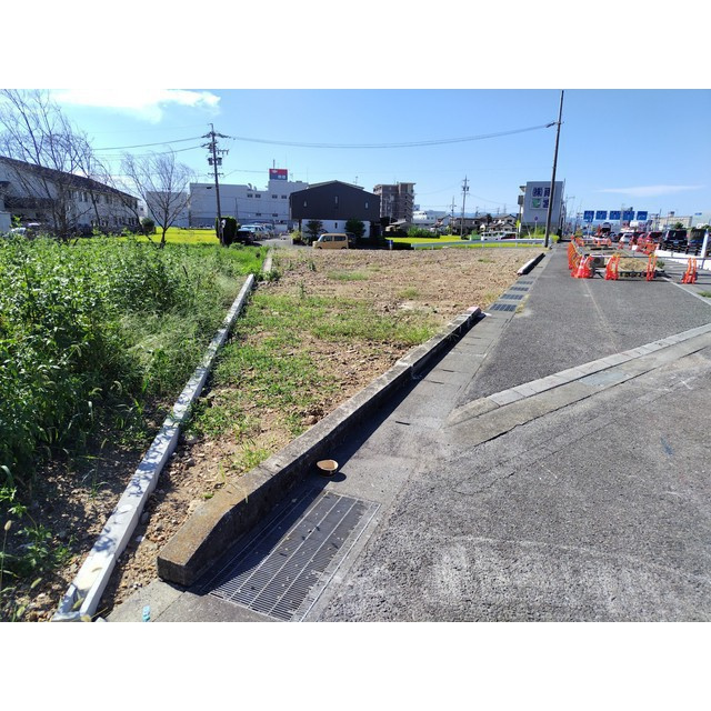 岐阜市六条大溝２丁目の事業用地の外観