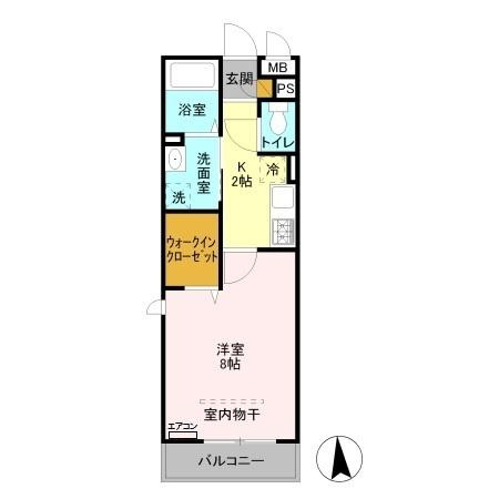 【間取り】 | ベルレージュ　エム