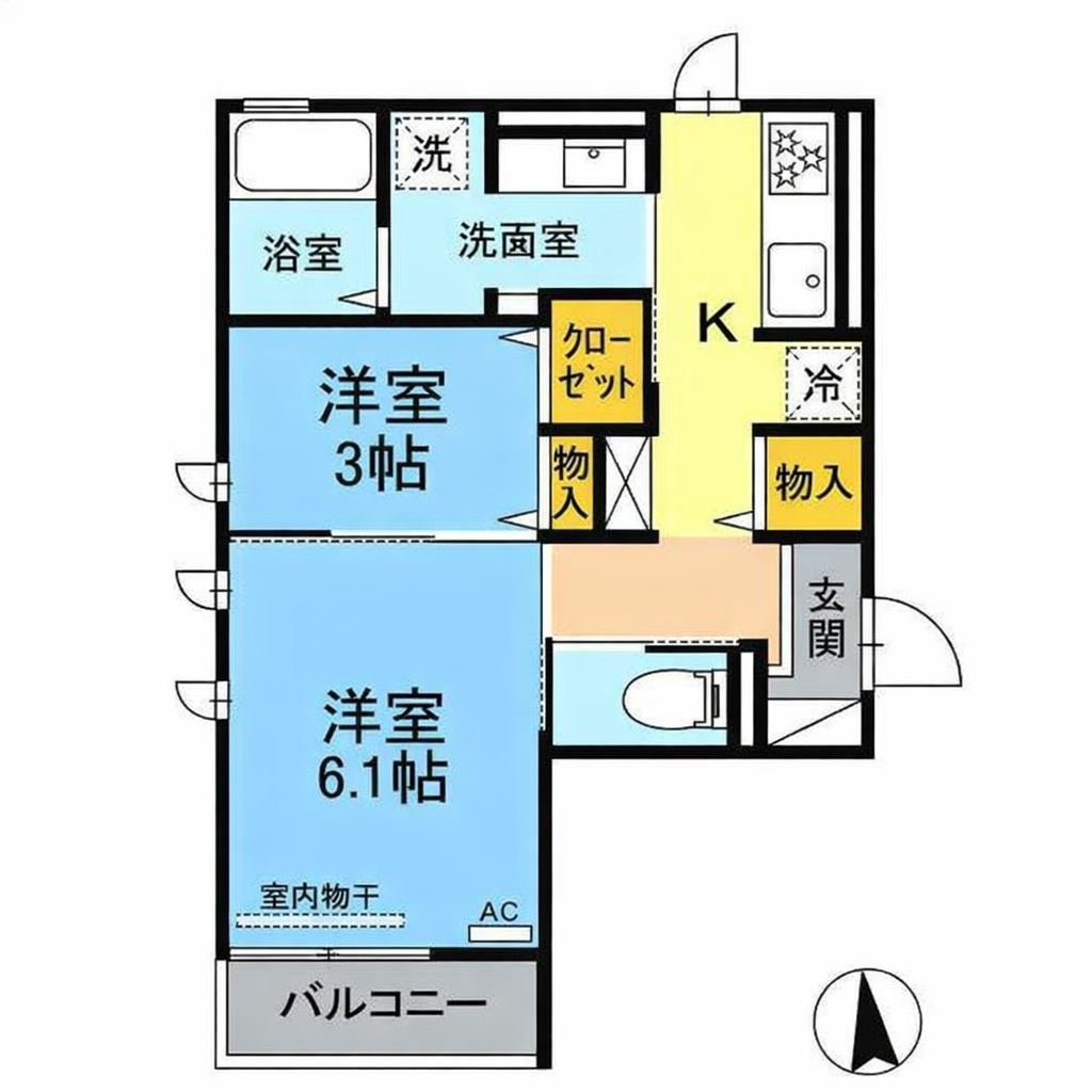 Grande ChouChou;Monicaの間取り