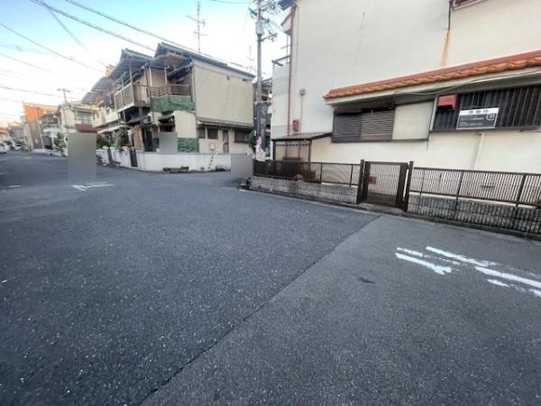【前面道路含む現地写真】 | 門真市岸和田3丁目　建築条件無し売土地