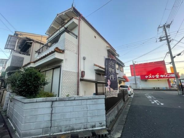 【前面道路含む現地写真】 | 門真市岸和田3丁目　建築条件無し売土地