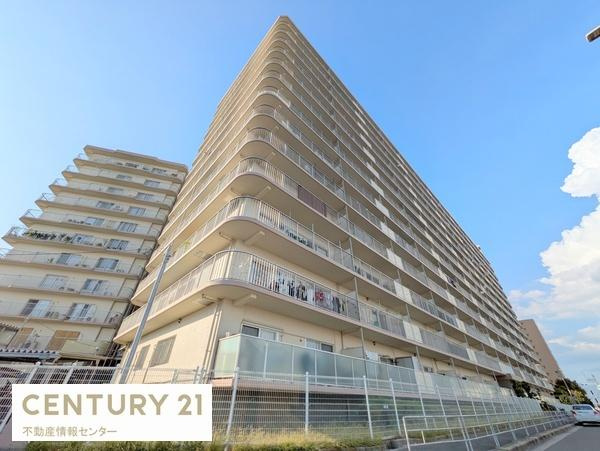 【外観】 | ファミリープラザ朝潮橋Ｂ館 | 〇総戸数２７７戸の大規模マンション！
幅広い層の方がお住まいで、夏にはプールも利用が出来ます！