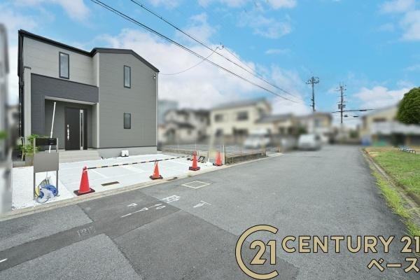 リーブルガーデン南京終町 １号棟 ／新築一戸建の前面道路含む現地写真|■現地撮影写真■落ち着いた雰囲気の住宅地内です！
