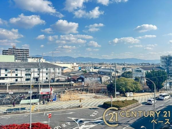グランドメゾン大和郡山のその他|■現地撮影写真■こちらは現地からの眺望！日々青空を感じた生活が可能に！