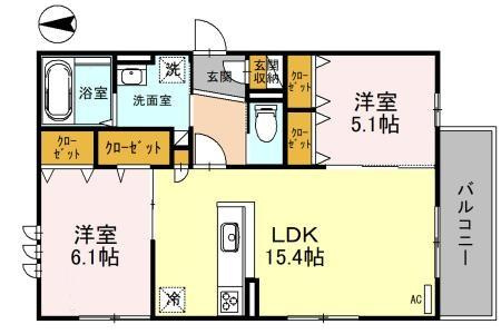 ベリエの間取り
