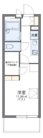 レオパレス大和の間取り