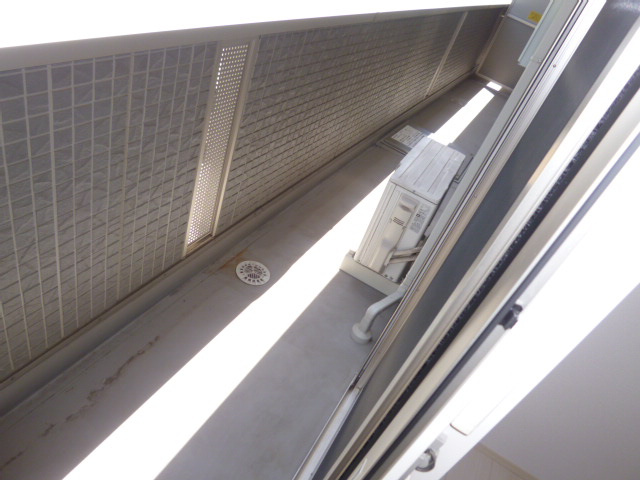 アヴァンスⅡのバルコニー