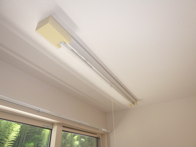 アヴァンスⅡの内装|室内物干し