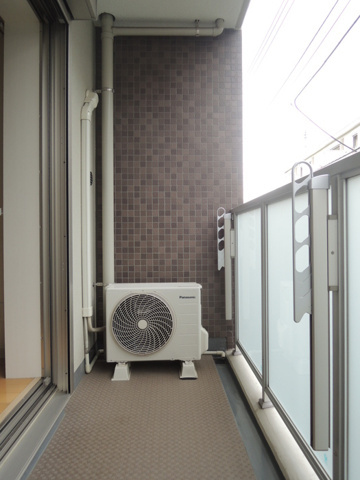 ナチュール浜田山のバルコニー