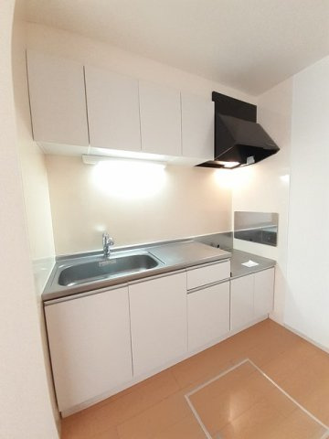 ボヌール　Ⅱのキッチン|お料理しやすいキッチンです