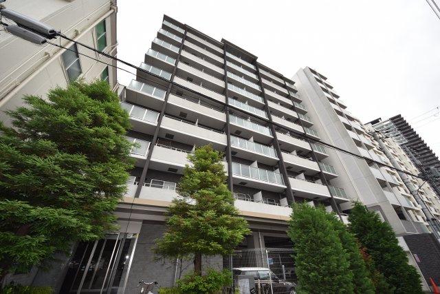 QCフラット北堀江の外観