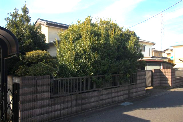 小山市城東3丁目の外観|現地を東側から撮影（2026年2月撮影）