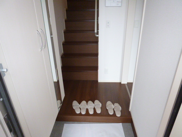 ハピネスⅢの玄関