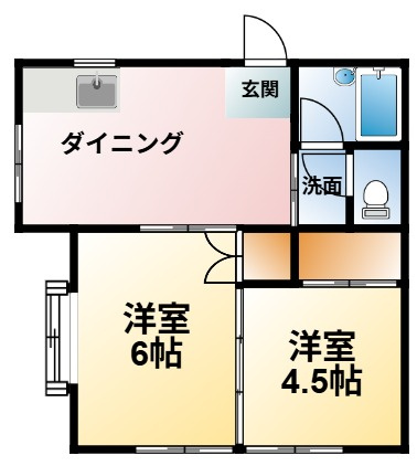 コーポJOYの間取り
