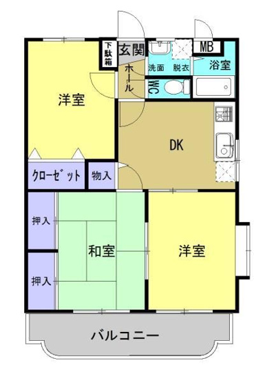 【間取り】 | サンフィールド高鍋 | サンフィールド高鍋の間取り