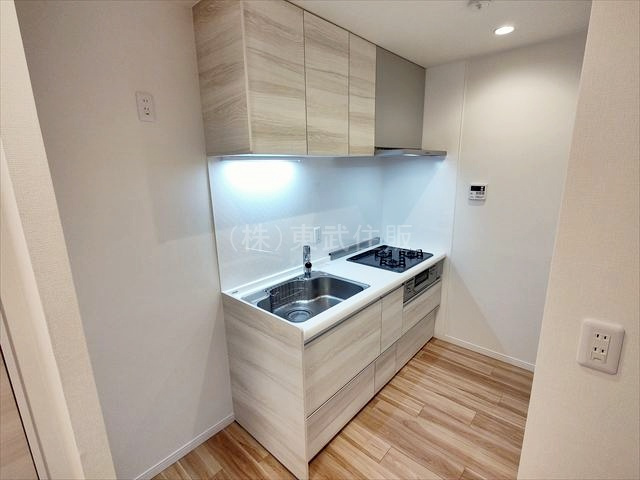 【キッチン】 | ビューハイム川越 | 会話を楽しみながらお料理できます