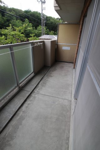 パールヒル清水が丘のバルコニー