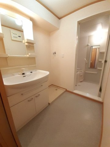 パレス神道山の洗面所