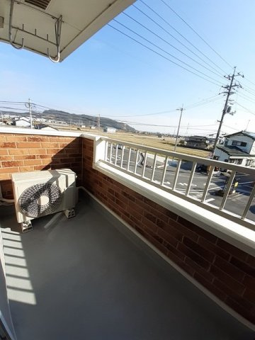 パレス神道山のバルコニー