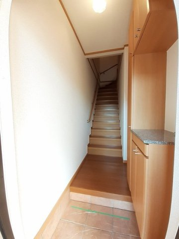 パレス神道山の玄関