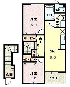 Ｍｉｙｕｋｉコーポの間取り