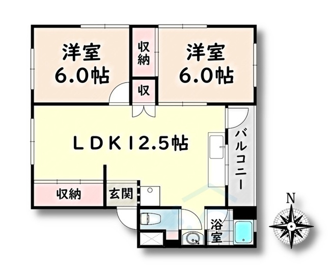 【間取り】 | 成川ビル 第1館【名古屋市賃貸・ペット可】