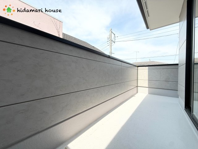 桶川市朝日3期　新築戸建　GRACE01のバルコニー