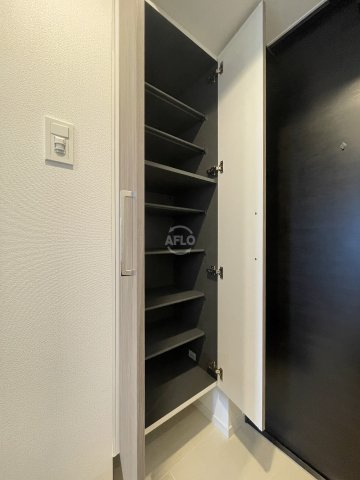 S-RESIDENCE難波大国町dominaの収納|S-RESIDENCE難波大国町domina　シューズボックス
