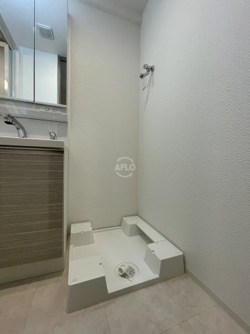 S-RESIDENCE難波大国町dominaの洗面所|S-RESIDENCE難波大国町domina　洗濯パン